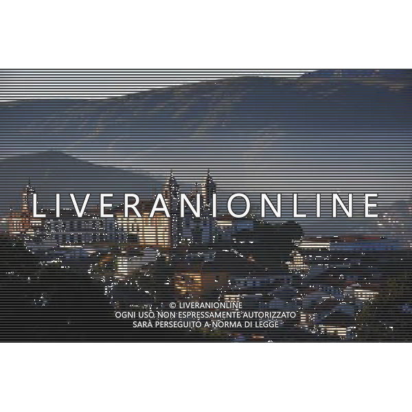 Photo taken on May 2, 2011 shows the morning view of Ouro Preto, Brazil. Ouro Preto, listed by UNESCO as World Cultural Heritage in 1980, now becomes one of the most famous tourist destination of Brazil. (/Song Weiwei) (jl) AG ALDO LIVERANI S A S ONLY ITALY