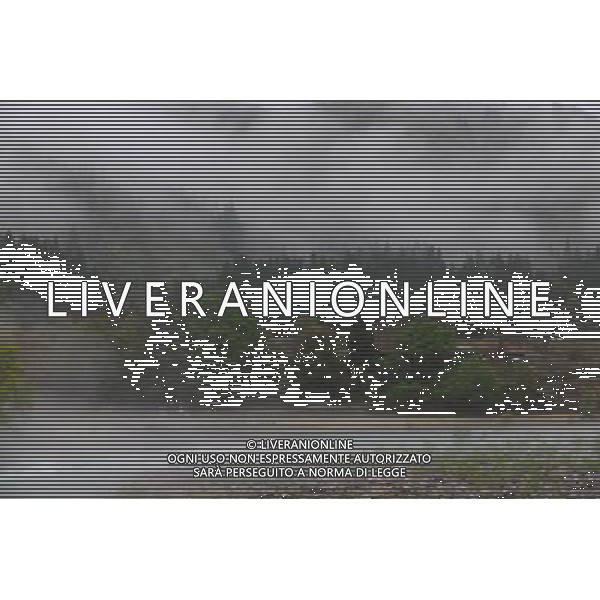 GIFU, May 10, 2011 This photo taken on May 10, 2011 shows the houses of a gassho zukuri village in Shirakawa go, Gifu Prefecture, Japan. Gassho zukuri village in Shirakawa go is one of Japan\'s UNESCO World Heritage Sites. The village is well known for its houses constructed in architectural style known as gassho zukuri, which means prayer hands construction. This style is characterized by a thatched and steeply slanting roof resembling two hands joined in prayer. The design is strong and, in combination with the unique properties of the thatching, allow the houses to withstand and shed the weight of the region\'s heavy snowfalls in winter.(/Ji Chunpeng) (msq) Gifu le case di un villaggio gassho zukuri in Shirakawa , Prefettura di Gifu, in Giappone. Villaggio Gassho zukuri in Shirakawa Go  stato dichiarato dall\'UNESCO Patrimonio dell\'Umanitˆ AG.ALDO LIVERANI SAS ITALY ONLY *** Local Caption *** .