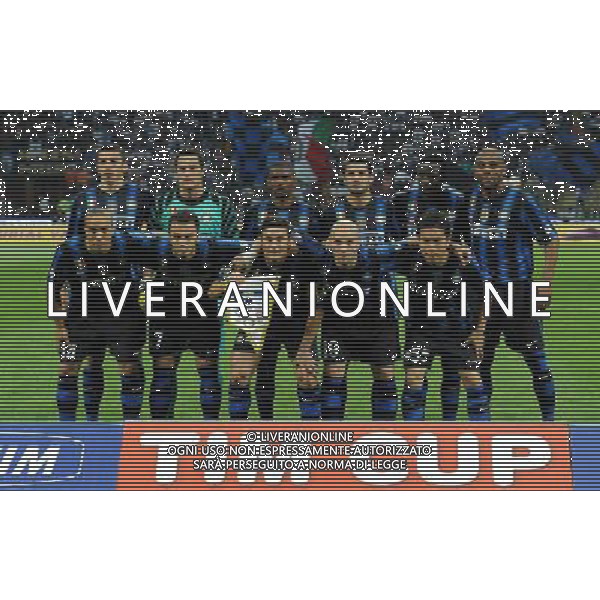Coppa Italia TIM Cup 2010/2011 Semifinali Ritorno Milano - 11.05.2011 Inter-Roma Nella Foto:inter squadra formazione /Ph.Vitez-Ag. Aldo Liverani