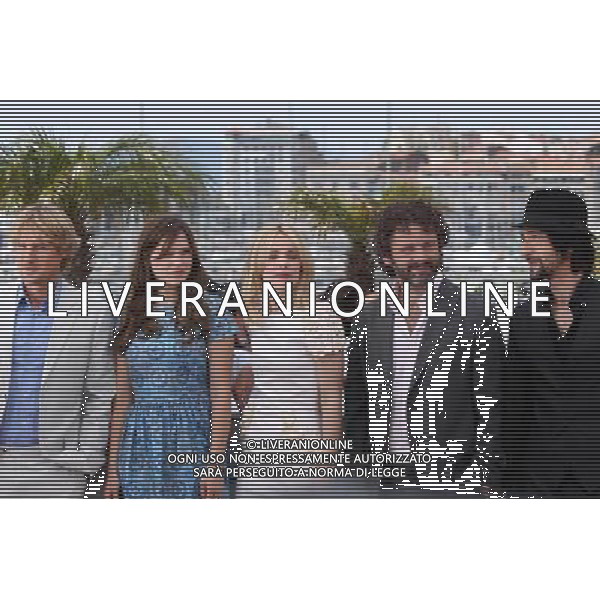 CANNES, May 11, 2011 (L R) US actor Owen Wilson, French actress Lea Seydoux, Canadian actress Rachel McAdams, British actor Michael Sheen, and US actor Adrien Brody attend a photocall for the film \'Midnight in Paris\' at the 64th Cannes Film Festival in Cannes, France, on May 11, 2011. The 64th Cannes Film Festival will be held from May 11 to 22. (/Gao Jing) (zcc) 64mo Festival Internazionale del Cinema , Cannes AG. ALDO LIVERANI SAS ITALY ONLY *** Local Caption *** .