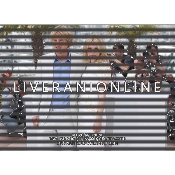 CANNES, May. 11, 2011 Canadian actress Rachel McAdams (R) and US actor Owen Wilson attend a photocall for the film \'Midnight in Paris\' at the 64th Cannes Film Festival in Cannes, France, on May 11, 2011. The 64th Cannes Film Festival will be held from May 11 to 22. (/Gao Jing) (zcc) 64mo Festival Internazionale del Cinema , Cannes AG. ALDO LIVERANI SAS ITALY ONLY *** Local Caption *** .