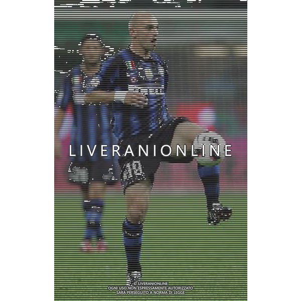 Milano 11-05-2011 Coppa Italia TIM CUP 2010/11 semifinale di ritorno inter-roma 1:1 nella foto esteban cambiasso ph marco luzzani/ag aldo liverani s.a.s.