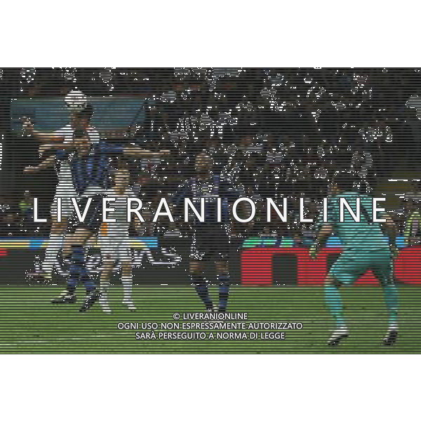 Milano 11-05-2011 Coppa Italia TIM CUP 2010/11 semifinale di ritorno inter-roma 1:1 nella foto gol marco borriello ph marco luzzani/ag aldo liverani s.a.s.