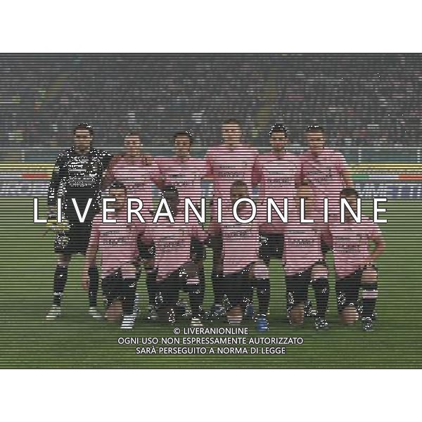  10-5-11 Palermo : palermo - milan Coppa italia tim 2010-2011 Nella foto: formazione del palermo ©sergi/ALDO LIVERANI