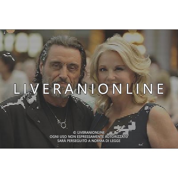 Actor Ian McShane (L) and wife Gwen Humble arrive at the UK Premiere of \'Pirates of the Caribbean: On Stranger Tides\' at Vue Westfield on May 12, 2011 in London, England. AG. ALDO LIVERANI SAS ITALY ONLY *** Local Caption *** .