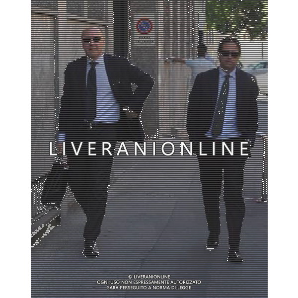 MILANO 16/5/2011 ASSEMBLEA LEGA CALCIO SERIE A TIM NELLA FOTO GIUSEPPE MAROTTA FABIO PARATICI PH.FIOCHI/ALDO LIVERANI SAS