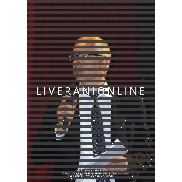 vicenza teatro comunale,convegno organizzato dall\'associazione italiana calciatori sulla\'tutela della salute nel calcio giovanile\' gianni grazioli segretario aic ph.ALDO LIVERANI SAS