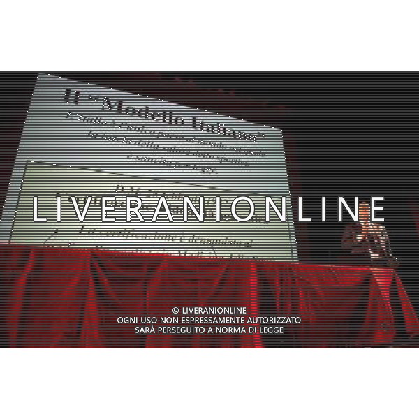 vicenza teatro comunale,convegno organizzato dall\'associazione italiana calciatori sulla\'tutela della salute nel calcio giovanile\' Paolo zeppilli responsabile sezione medica centro tecnico figc ph.ALDO LIVERANI SAS