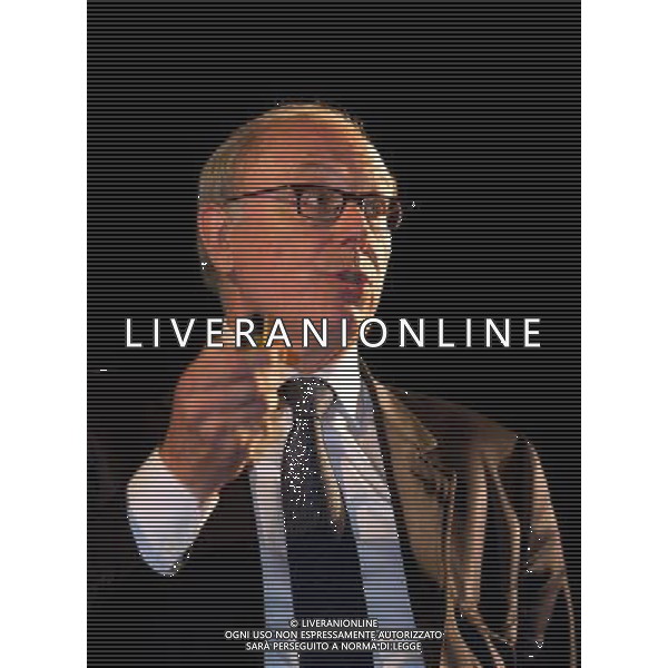 vicenza teatro comunale,convegno organizzato dall\'associazione italiana calciatori sulla\'tutela della salute nel calcio giovanile\' Paolo zeppilli responsabile sezione medica centro tecnico figc ph.ALDO LIVERANI SAS