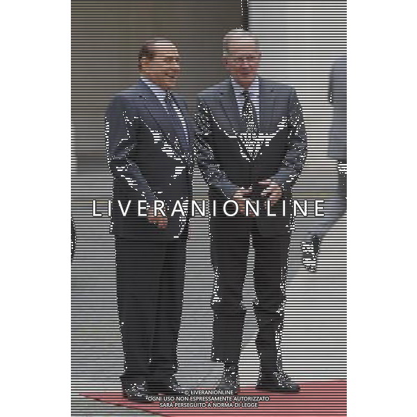 Roma - 17/05/2011 - Palazzo Chigi - Il Presidente del Consiglio Silvio Berlusconi incontra il Presidente dell\'Assemblea Generale delle Nazioni Unite, Joseph Deiss - nella foto: Silvio Berlusconi e Joseph Deiss å© Fabrizio Corradetti - Ag. Aldo Liverani sas
