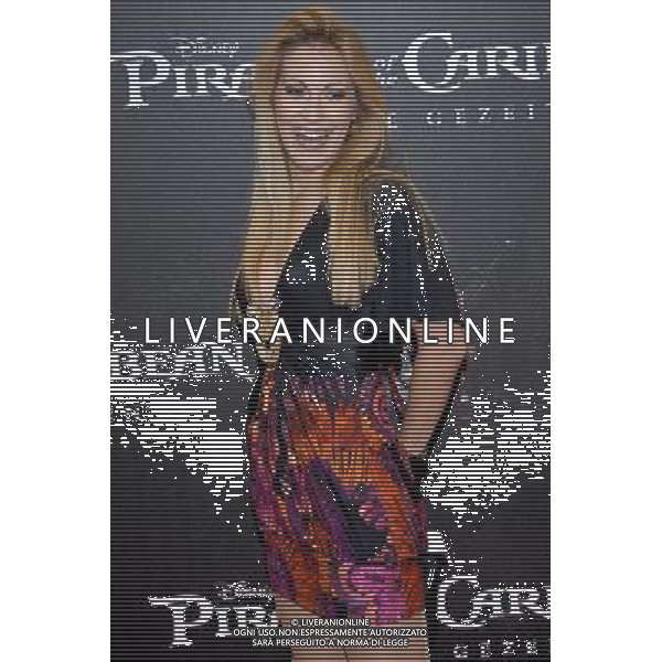 Presenter Andrea Kaiser attending the Germany premiere of \'Pirates of the Caribbean - Fremde Gezeiten / Pirates of the Caribbean: On Stranger Tides\' at Mathaeser Filmplalast, Munich MONACHIUM PREMIERA FILMU PIRACI Z KARAIBOW NA NIEZNANYCH WODACH FOT. FUTURE IMAGE/NEWSPIX.PL GERMANY OUT !!! --- Newspix.pl AG. ALDO LIVERANI SAS ITALY ONLY *** Local Caption *** .