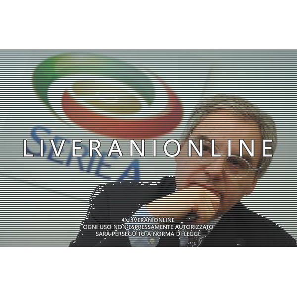 MILANO 20/5/2011 LEGA CALCIO VIA ROSELLINI, 4 ASSEMBLEA LEGA CALCIO SERIE A NELLA FOTO MAURIZIO BERETTA PRESIDENTE LEGA CALCIO FOTO ROMANO/AG ALDO LIVERANI