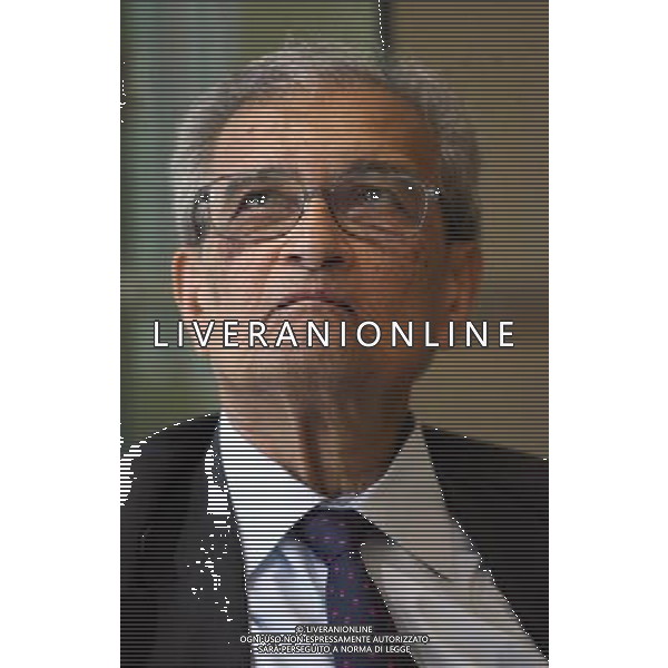 MILANO 23/5/2011 ECONOMIA - Amartya Kumar Sen (Santiniketan, 3 novembre 1933) economista indiano Premio Nobel per l\'economia nel 1998 PH.Fiochi/ALDO LIVERANI