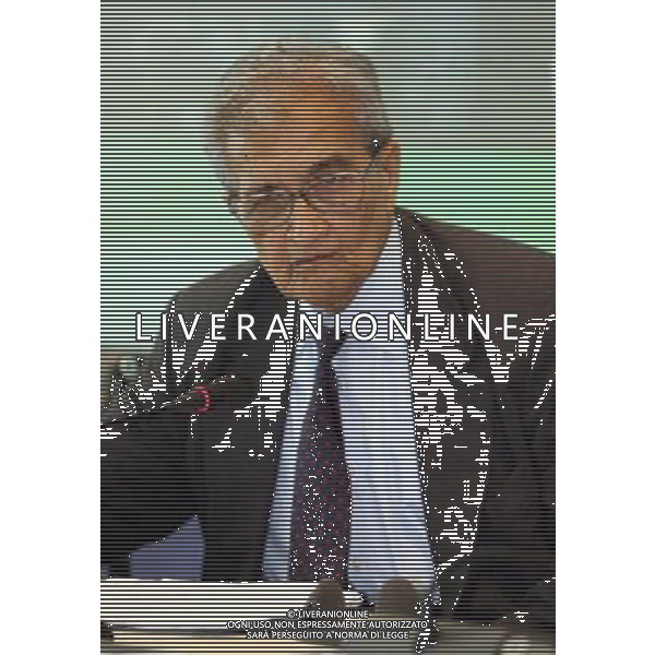 MILANO 23/5/2011 ECONOMIA - Amartya Kumar Sen (Santiniketan, 3 novembre 1933) economista indiano Premio Nobel per l\'economia nel 1998 PH.Fiochi/ALDO LIVERANI