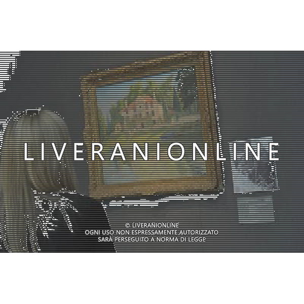 Christies unveil a £14million sale of 20th Century British and Irish Artwhich includes work by L.S. Lowry, Samuel John Peploe and the first painting (Villa on the Neville) by Sir Winston Churchill to to painted by him after the end of World War II. Picture shows: Villa on the Neville (1945) by Sir Winston Churchill estimated at £200,000-£300-000 Christies mostra i dipinti che saranno all\'asta tra cui il primo dipinto di Winston Churchill e quelli che dipinse dopo la fine della seconda guerra mondiale. AG. ALDO LIVERANI SAS ITALY ONLY *** Local Caption *** .