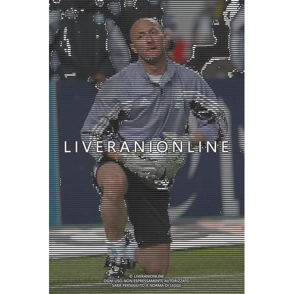 Olimpique Marsiglia-Inter Coppa Uefa 08/04/2004 nella foto Fabien Barthez foto marco luzzani/Agenzia aldo liverani