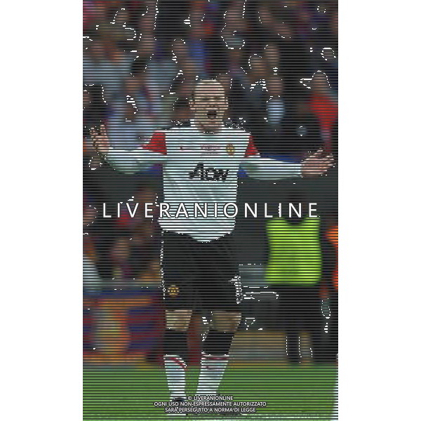 UEFA Champions League 2010/2011 Finale Londra (Inghilterra) - 28.05.2011 Barcellona-Manchester United Nella Foto: wayne rooney esultanza dopo il gol /Ph.Vitez-Ag. Aldo Liverani