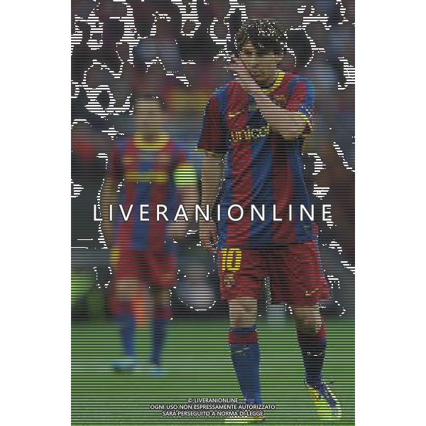 UEFA Champions League 2010/2011 Finale Londra (Inghilterra) - 28.05.2011 Barcellona-Manchester United Nella Foto:messi /Ph.Vitez-Ag. Aldo Liverani