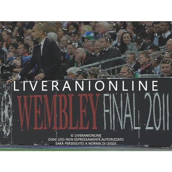 UEFA Champions League 2010/2011 Finale Londra (Inghilterra) - 28.05.2011 Barcellona-Manchester United Nella Foto:Josep Guardiola /Ph.Vitez-Ag. Aldo Liverani