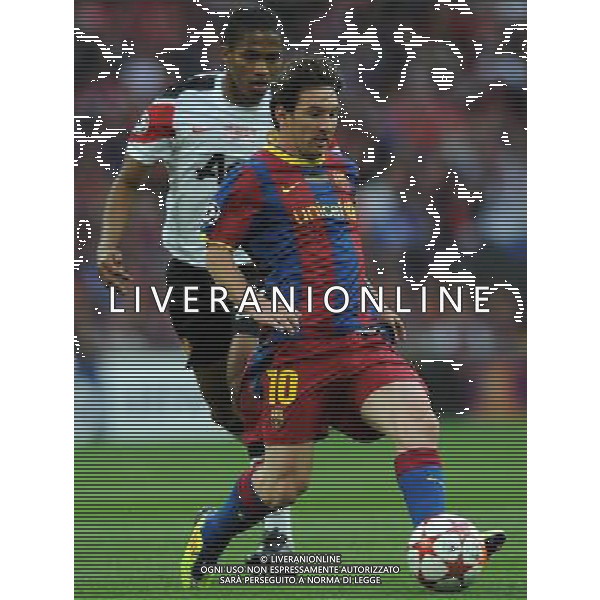 UEFA Champions League 2010/2011 Finale Londra (Inghilterra) - 28.05.2011 Barcellona-Manchester United Nella Foto:Lionel Messi /Ph.Vitez-Ag. Aldo Liverani