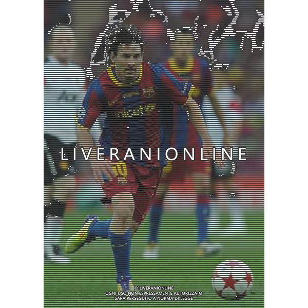 UEFA Champions League 2010/2011 Finale Londra (Inghilterra) - 28.05.2011 Barcellona-Manchester United Nella Foto:Lionel Messi /Ph.Vitez-Ag. Aldo Liverani