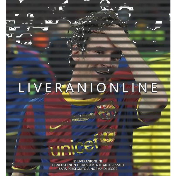UEFA Champions League 2010/2011 Finale Londra (Inghilterra) - 28.05.2011 Barcellona-Manchester United Nella Foto:Lionel Messi /Ph.Vitez-Ag. Aldo Liverani