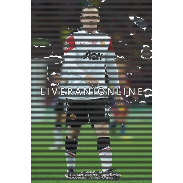 UEFA Champions League 2010/2011 Finale Londra (Inghilterra) - 28.05.2011 Barcellona-Manchester United Nella Foto:Wayne Rooney /Ph.Vitez-Ag. Aldo Liverani