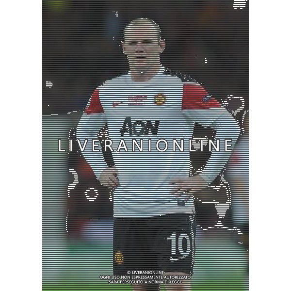 UEFA Champions League 2010/2011 Finale Londra (Inghilterra) - 28.05.2011 Barcellona-Manchester United Nella Foto:Wayne Rooney /Ph.Vitez-Ag. Aldo Liverani