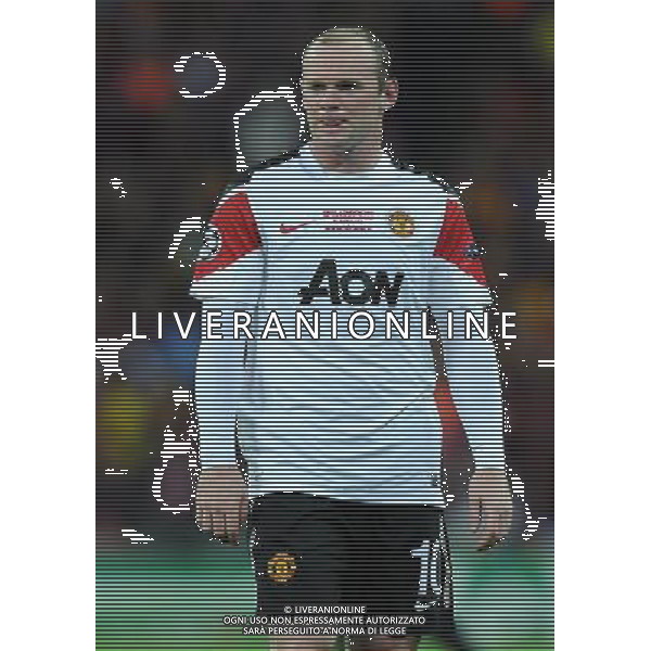 UEFA Champions League 2010/2011 Finale Londra (Inghilterra) - 28.05.2011 Barcellona-Manchester United Nella Foto:Wayne Rooney /Ph.Vitez-Ag. Aldo Liverani