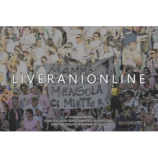 Roma - 29/05/2011 - Stadio Olimpico - Finale di TIM CUP 2010-2011 - Inter vs Palermo - nella foto: Striscioni dei Tifosi del Palermo å© Fabrizio Corradetti - Ag. Aldo Liverani sas