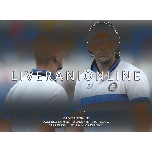 Coppa Italia TIM Cup 2010/2011 Finale Roma - 29.05.2011 Inter-Palermo Nella Foto:Diego Milito-Esteban Cambiasso /Ph.Vitez-Ag. Aldo Liverani