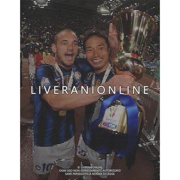 Coppa Italia TIM Cup 2010/2011 Finale Roma - 29.05.2011 Inter-Palermo Nella Foto:Yuto Nagatomo-Wesley Sneijder /Ph.Vitez-Ag. Aldo Liverani