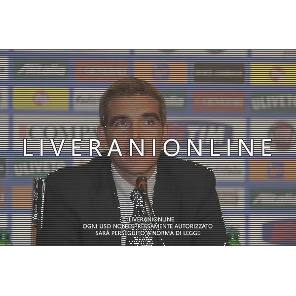 Coverciano - 29/05/2011 - Conferenza di presentazione del nuovo sponsor FIAT - nella foto: Gagliardo responsabile Fiat å© Fabrizio Corradetti - Ag. Aldo Liverani sas