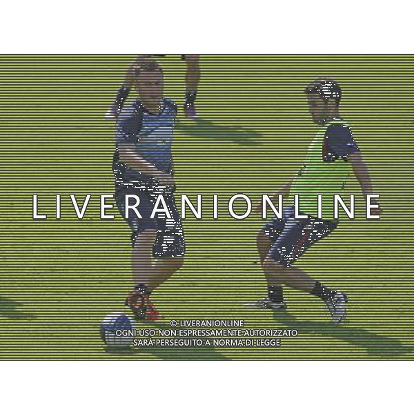 Coverciano - 30/05/2011 -Allenamento della Nazionale Italiana - nella foto: Antonio Cassano e Giuseppe Rossi Â© Fabrizio Corradetti - Ag. Aldo Liverani sas