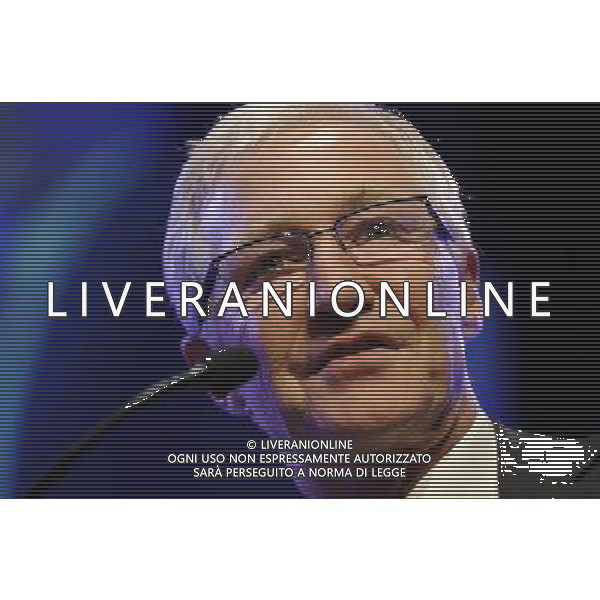 Paul O\'Grady performs live at the Hay Festival Hay On Wye Wales - Image Copyright Ben Pruchnie Photographer B3968 AG. ALDO LIVERANI SAS ITALY ONLY *** Local Caption *** .