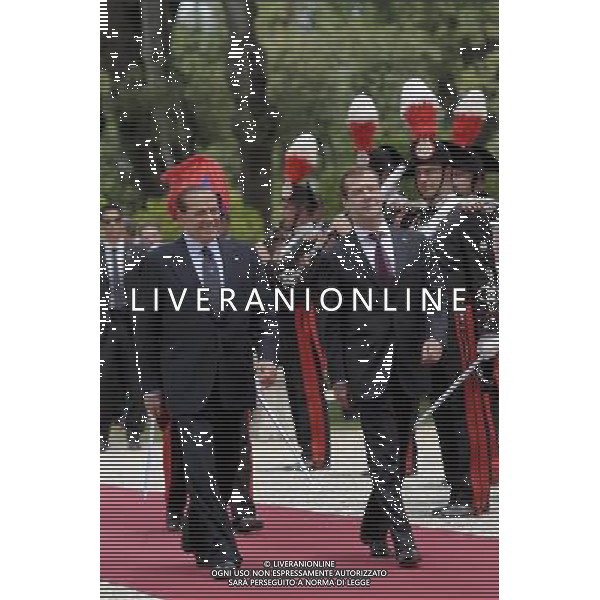 Roma - 02/06/2011 - Villa Doria Pamphili - Il Presidente del Consiglio Silvio Berlusconi incontra il Presidente della Federazione Russa, Dimitrij Medvedev - nella foto: Silvio Berlusconi e Dimitrij Medvedev å© Fabrizio Corradetti - Ag. Aldo Liverani sas