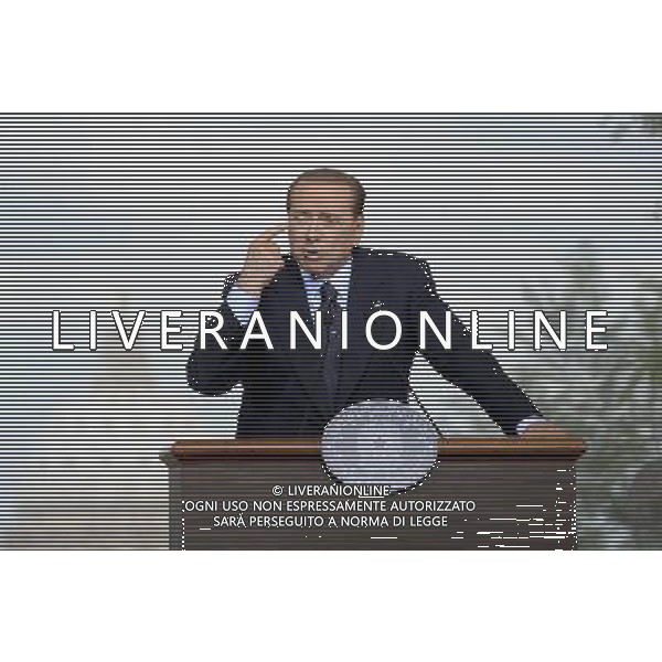Roma - 02/06/2011 - Villa Doria Pamphili - Il Presidente del Consiglio Silvio Berlusconi incontra il Presidente della Federazione Russa, Dimitrij Medvedev - nella foto: Silvio Berlusconi e Dimitrij Medvedev å© Fabrizio Corradetti - Ag. Aldo Liverani sas