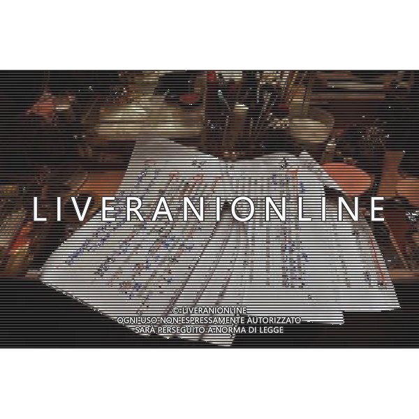 (110602) -- HONG KONG, June 2, 2011 () -- Opera play scripts are seen in south China\'s Hong Kong, June 2, 2011. Chinese Opera Festival will be held here from June 3 and nine opera troupes will perform traditional Chinese operas during the festival. (/Chen Xiaowei) (lfj) Cinese Opera Festival si svolgerš qui dal 3 giugno e nove compagnie d\'opera si esibiranno nelle tradizionali opere cinesi durante il festival AG. ALDO LIVERANI SAS ITALY ONLY *** Local Caption *** .