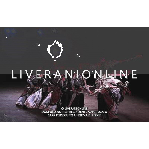 (110602) -- HONG KONG, June 2, 2011 () -- Opera players perform during a rehearsal in south China\'s Hong Kong, June 2, 2011. Chinese Opera Festival will be held here from June 3 and nine opera troupes will perform traditional Chinese operas during the festival. (/Chen Xiaowei) (lfj) Cinese Opera Festival si svolgerš qui dal 3 giugno e nove compagnie d\'opera si esibiranno nelle tradizionali opere cinesi durante il festival AG. ALDO LIVERANI SAS ITALY ONLY *** Local Caption *** .