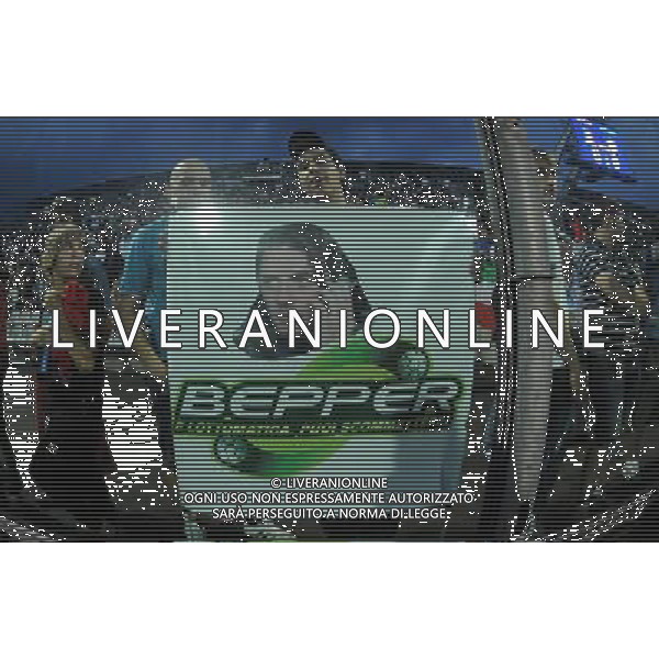 Qualificazioni ai Campionati Europei UEFA EURO 2012 Gruppo C Modena - 03.06.2011 Italia-Estonia Nella Foto:striscione tifosi contro signori e calcio scommesse /Ph.Vitez-Ag. Aldo Liverani