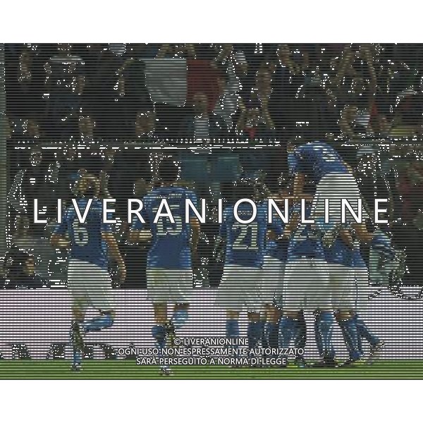 Qualificazioni ai Campionati Europei UEFA EURO 2012 Gruppo C Modena - 03.06.2011 Italia-Estonia Nella Foto: antonio cassano esultanza dopo il gol /Ph.Vitez-Ag. Aldo Liverani