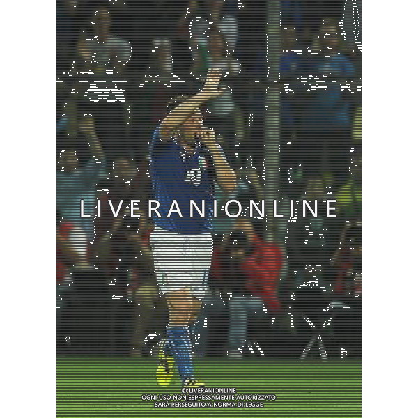 Qualificazioni ai Campionati Europei UEFA EURO 2012 Gruppo C Modena - 03.06.2011 Italia-Estonia Nella Foto: antonio cassano esultanza dopo il gol /Ph.Vitez-Ag. Aldo Liverani