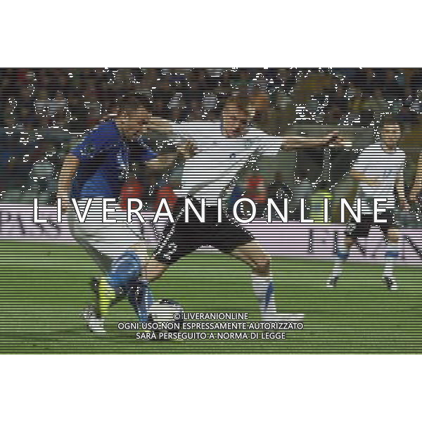 MODENA 03/06/2011 - ITALIA VS ESTONIA - QUALIFICAZIONI CAMPIONATI EUROPEI 2012 - NELLA FOTO: ANTONIO CASSANO REALIZZA IL GOL DEL 2-0 ©SOLI / AGENZIA ALDO LIVERANI SAS