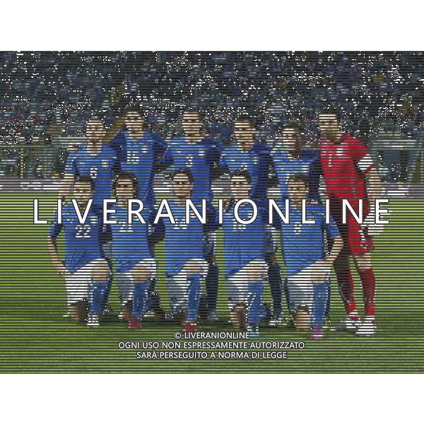 MODENA 03/06/2011 - ITALIA VS ESTONIA - QUALIFICAZIONI CAMPIONATI EUROPEI 2012 - NELLA FOTO: LA FORMAZIONE ITALIANA ©SOLI / AGENZIA ALDO LIVERANI SAS