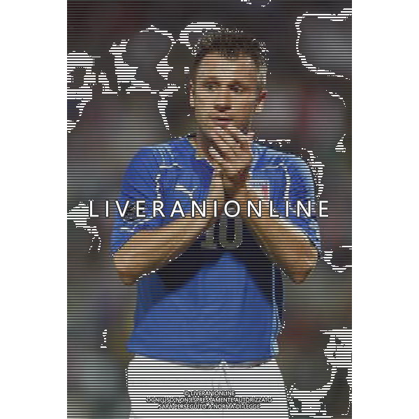 MODENA 03/06/2011 - ITALIA VS ESTONIA - QUALIFICAZIONI CAMPIONATI EUROPEI 2012 - NELLA FOTO: ANTONIO CASSANO ©SOLI / AGENZIA ALDO LIVERANI SAS