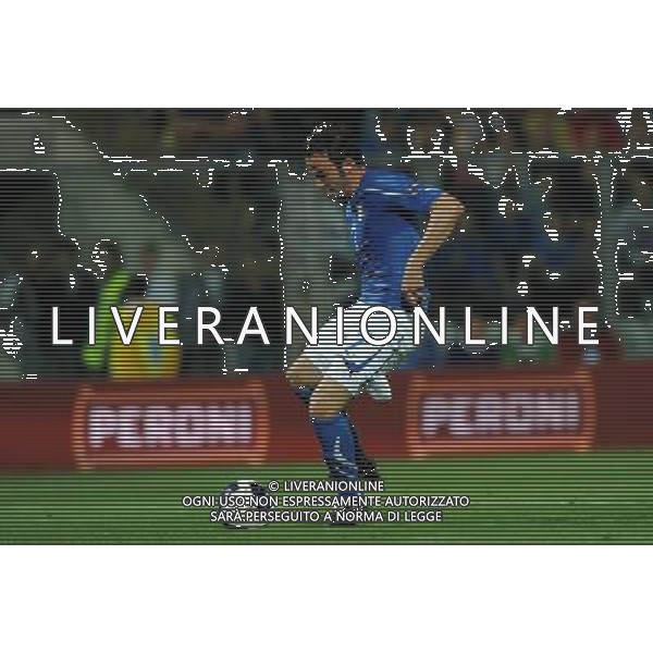 Qualificazioni ai Campionati Europei UEFA EURO 2012 Gruppo C Modena - 03.06.2011 Italia-Estonia Nella Foto: giampaolo pazzini gol del 3-0 /Ph.Vitez-Ag. Aldo Liverani