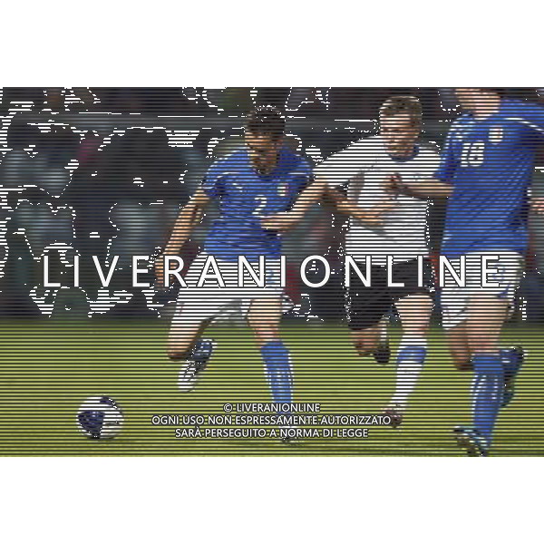 MODENA 03/06/2011 - ITALIA VS ESTONIA - QUALIFICAZIONI CAMPIONATI EUROPEI 2012 - NELLA FOTO: CHRISTIAN MAGGIO E KRUGLOV ©SOLI / AGENZIA ALDO LIVERANI SAS