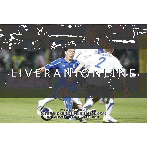 MODENA 03/06/2011 - ITALIA VS ESTONIA - QUALIFICAZIONI CAMPIONATI EUROPEI 2012 - NELLA FOTO: RICCARDO MONTOLIVO E TENISTE ©SOLI / AGENZIA ALDO LIVERANI SAS