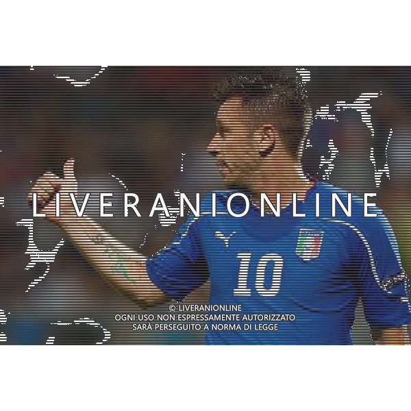 MODENA 03/06/2011 - ITALIA VS ESTONIA - QUALIFICAZIONI CAMPIONATI EUROPEI 2012 - NELLA FOTO: ANTONIO CASSANO ©SOLI / AGENZIA ALDO LIVERANI SAS