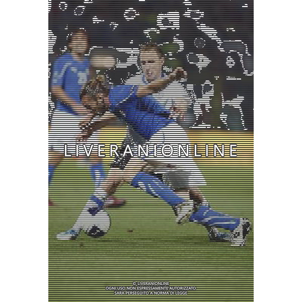 MODENA 03/06/2011 - ITALIA VS ESTONIA - QUALIFICAZIONI CAMPIONATI EUROPEI 2012 - NELLA FOTO: FEDERICO BALZARETTI E PURI ©SOLI / AGENZIA ALDO LIVERANI SAS